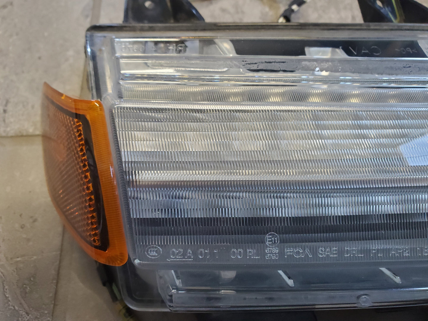 2018-2025 Jeep Wrangler JL Gladiator JT Fender Flares LED DRL Running Light Right