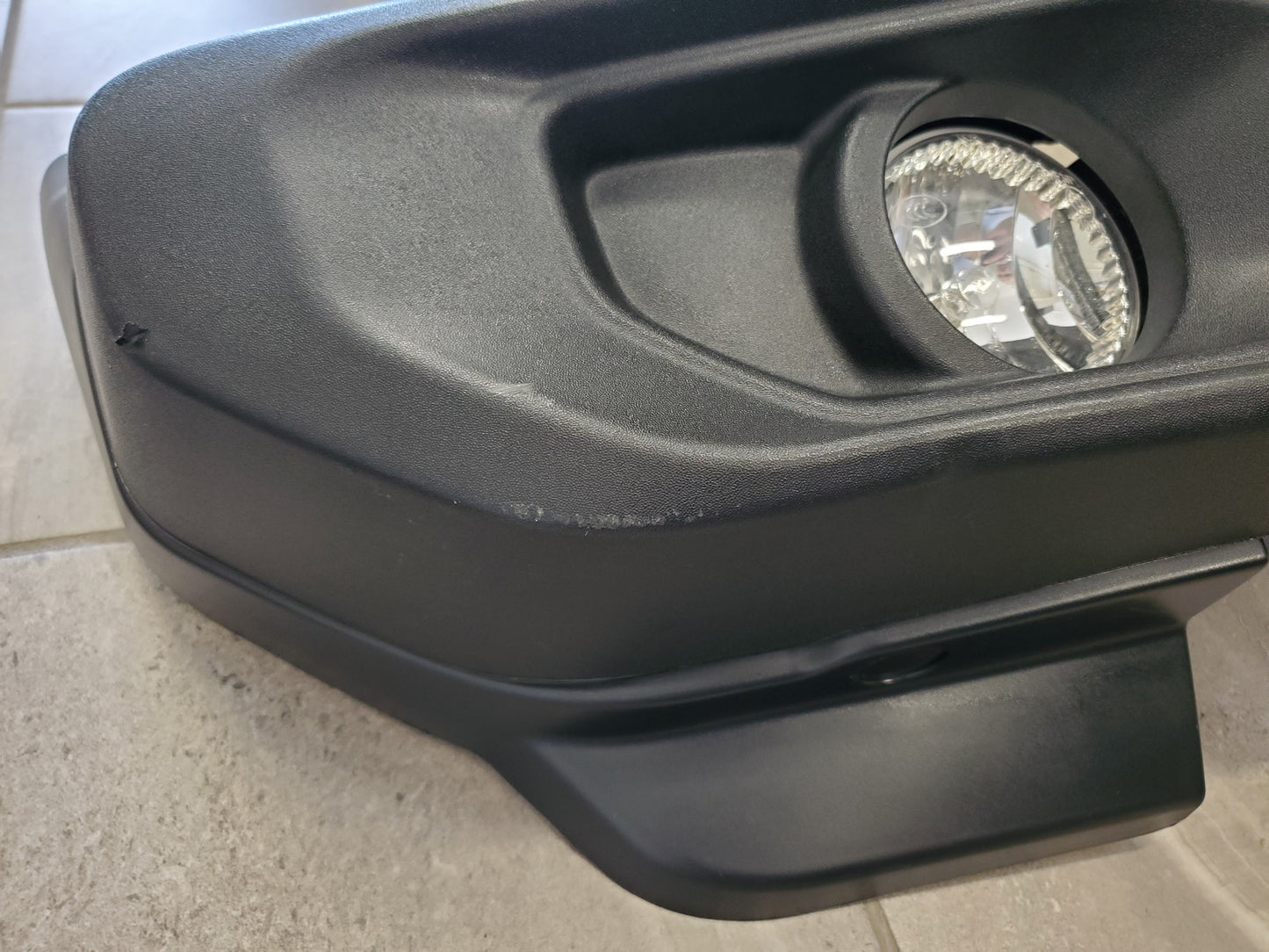2018-2025 Jeep Wrangler JL Gladiator JT Sport Front Bumper With Halogen Fog Lights, Tow Hooks