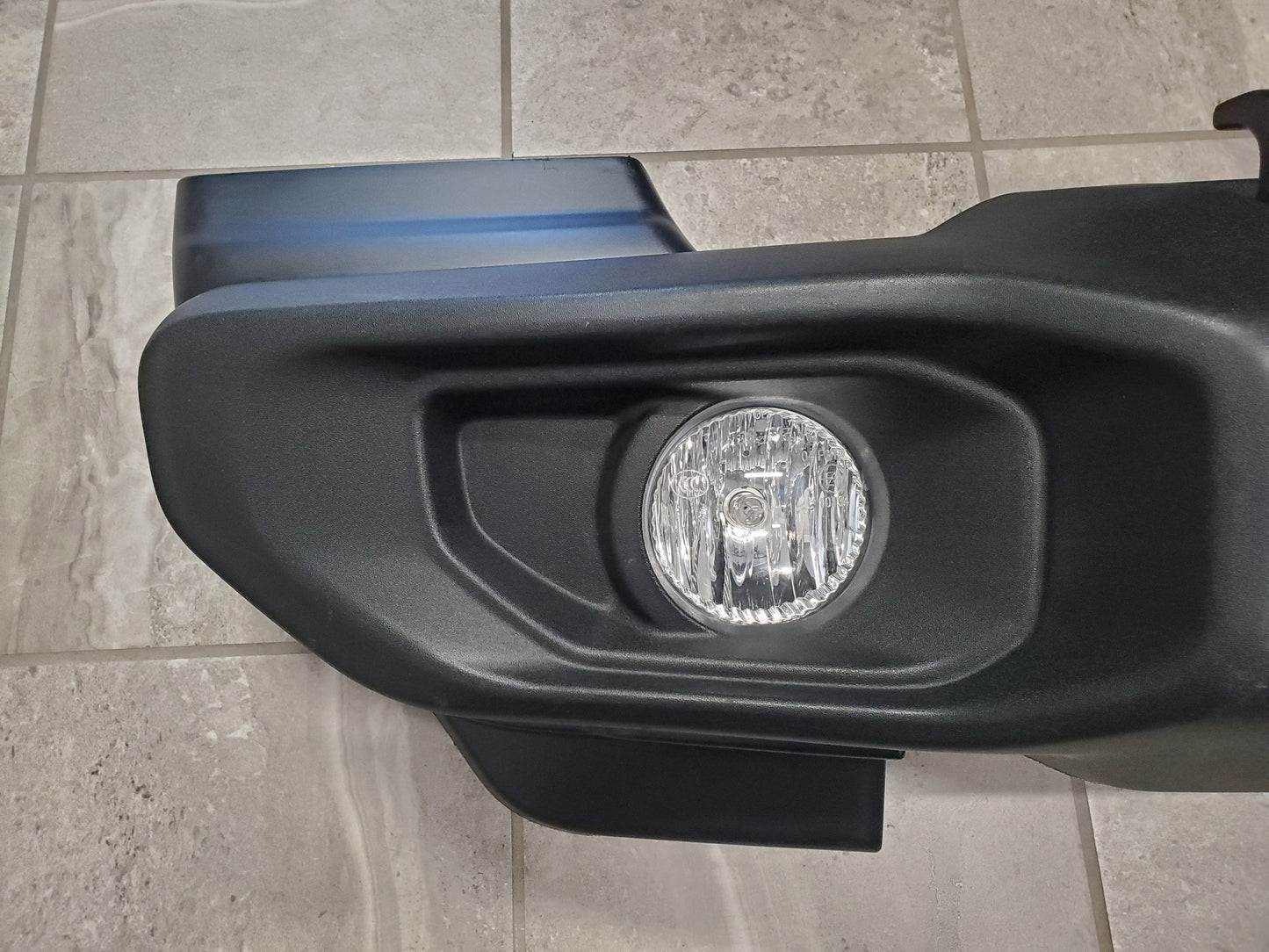 2018-2025 Jeep Wrangler JL Gladiator JT Sport Front Bumper With Halogen Fog Lights, Tow Hooks