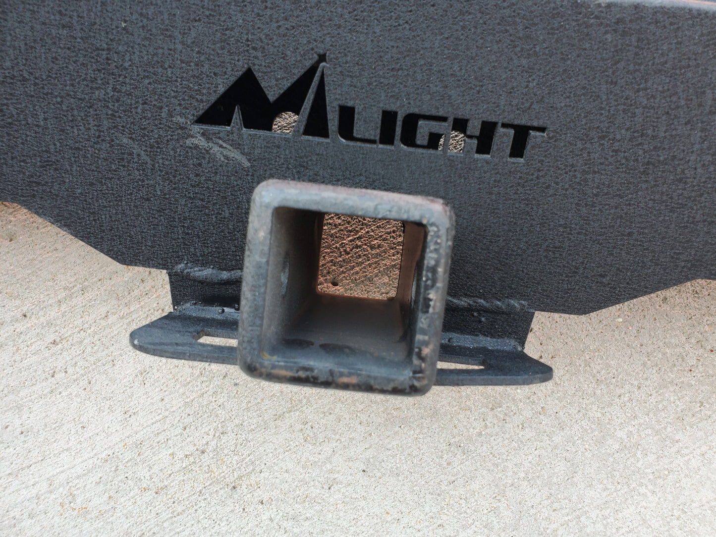 2018-2025 Jeep Wrangler JL Steel Rear Bumper with Trailer Hitch Nilight