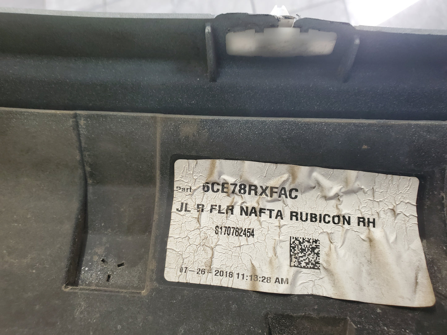 2018-2025 Jeep Wrangler JL Rubicon Fender Flares Rear Right Passenger Side Custom Paint