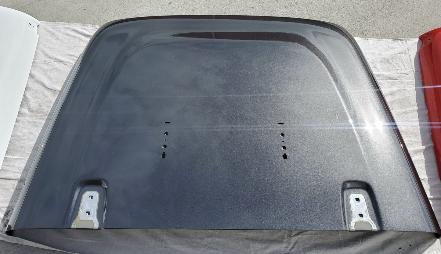 2018-2025 Jeep Wrangler JL Gladiator JT Hood in Granite Crystal