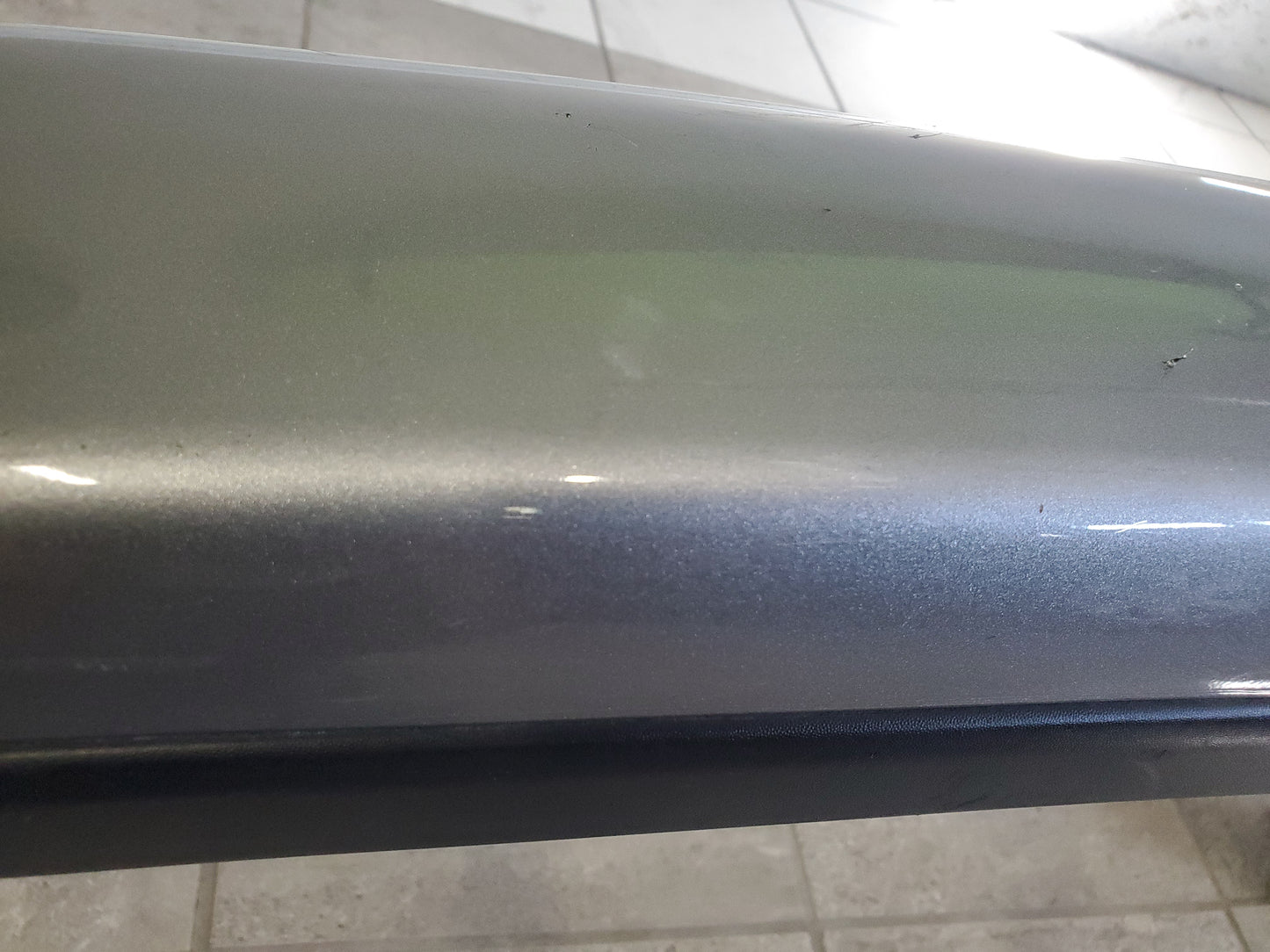 2018-2025 Jeep Wrangler JL Rubicon Rear Right Passenger Side Fender Flare Silver Metallic