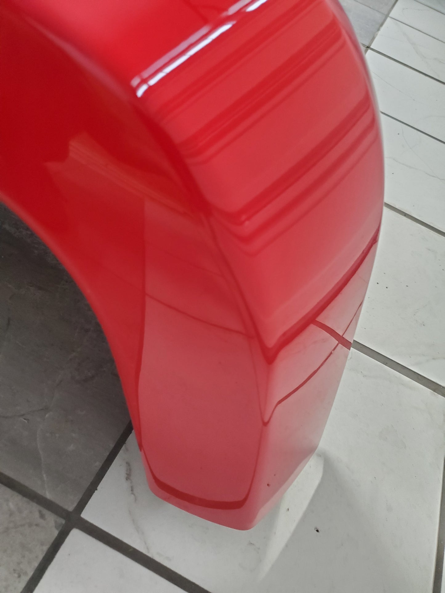 2007-2018 Jeep Wrangler JK Fender Flares OEM Rear Left Driver's Side Firecracker Red