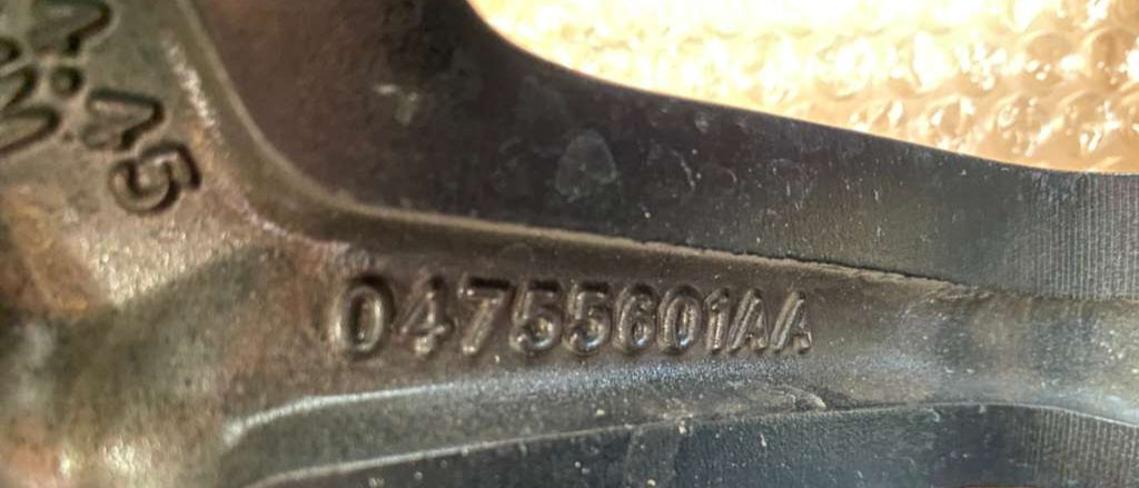 Single 2018-2025 Jeep Wrangler JL Gladiator JT Rubicon Wheel Silver/Black 04755601AA