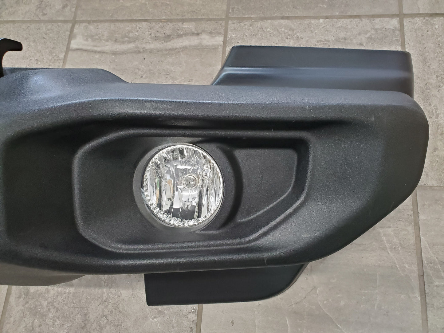 2018-2025 Jeep Wrangler JL Gladiator JT Sport Front Bumper With Halogen Fog Lights, Tow Hooks