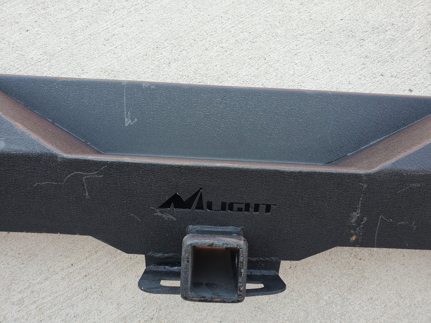 2018-2025 Jeep Wrangler JL Steel Rear Bumper with Trailer Hitch Nilight