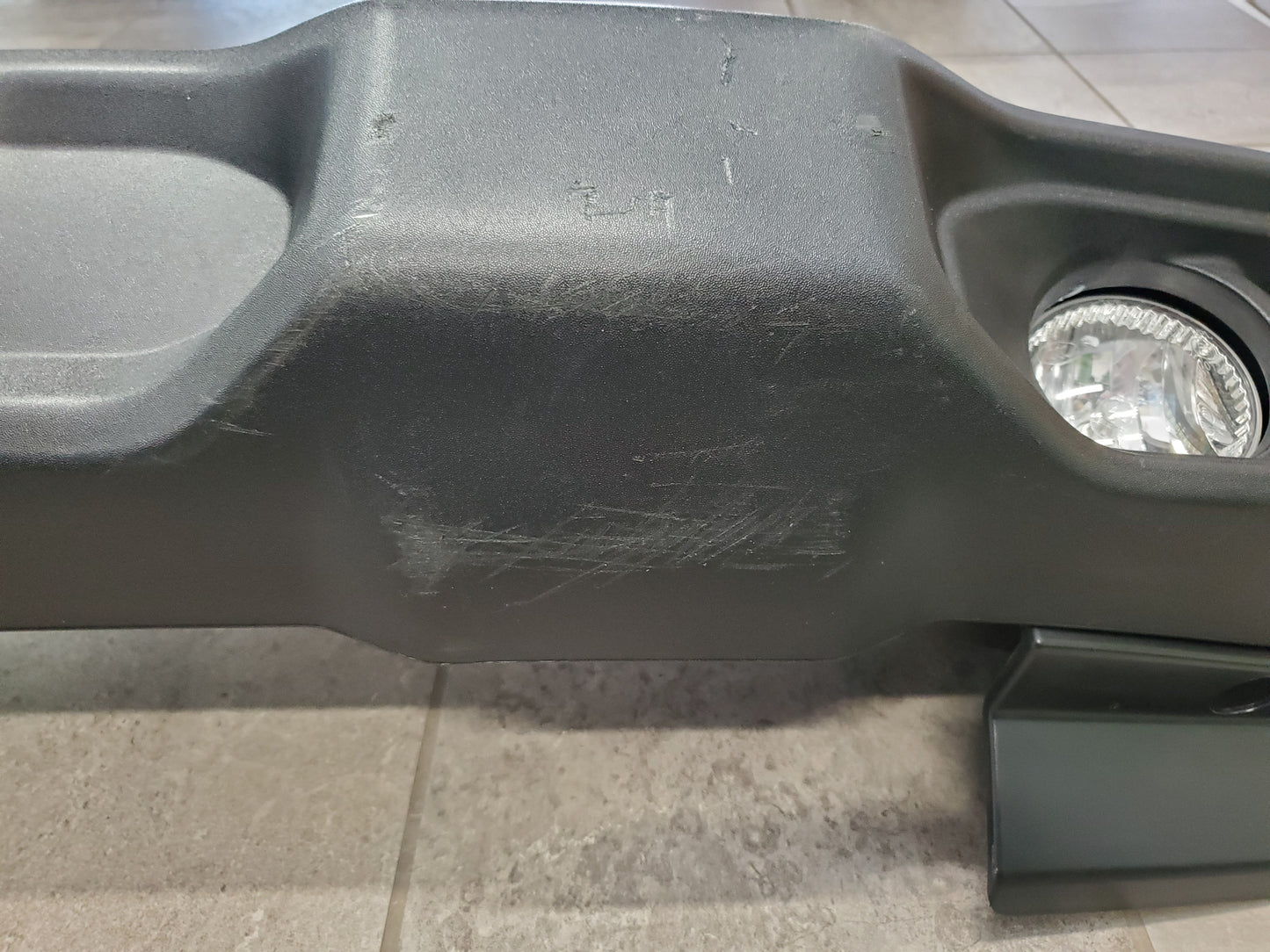 2018-2025 Jeep Wrangler JL Gladiator JT Sport Front Bumper With Halogen Fog Lights, Tow Hooks