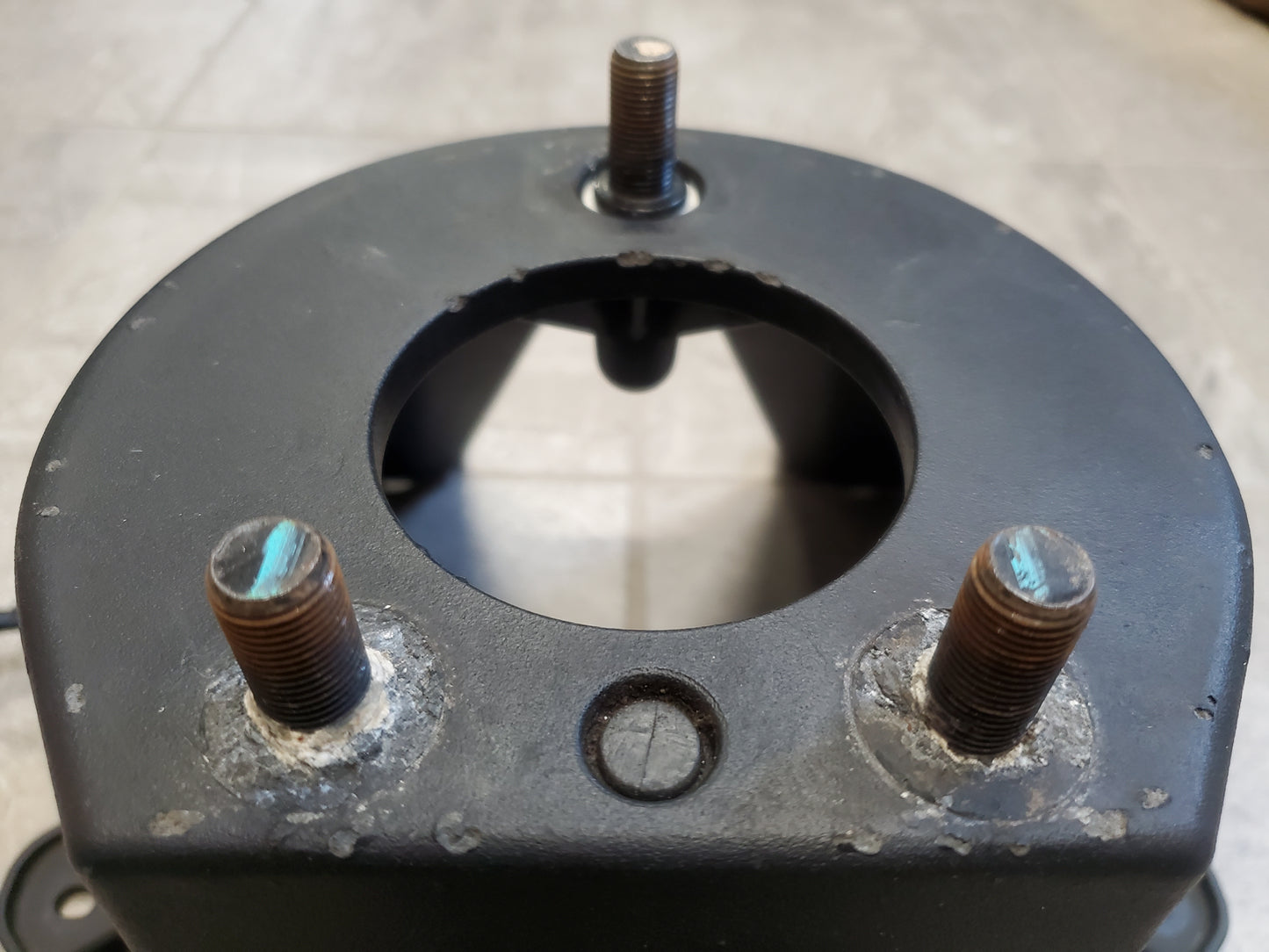 2007-2018 Jeep Wrangler JK Spare Tire Carrier OEM With Brake Light, Harness