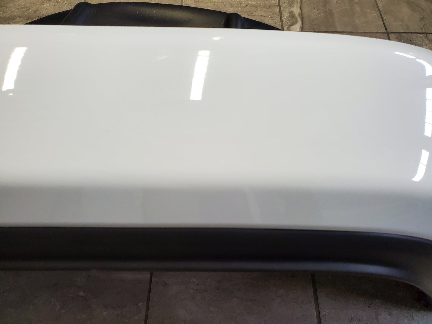 2020-2025 Jeep Gladiator JT Sport Fender Flares Rear Right Passenger Side Bright White Wide Trim