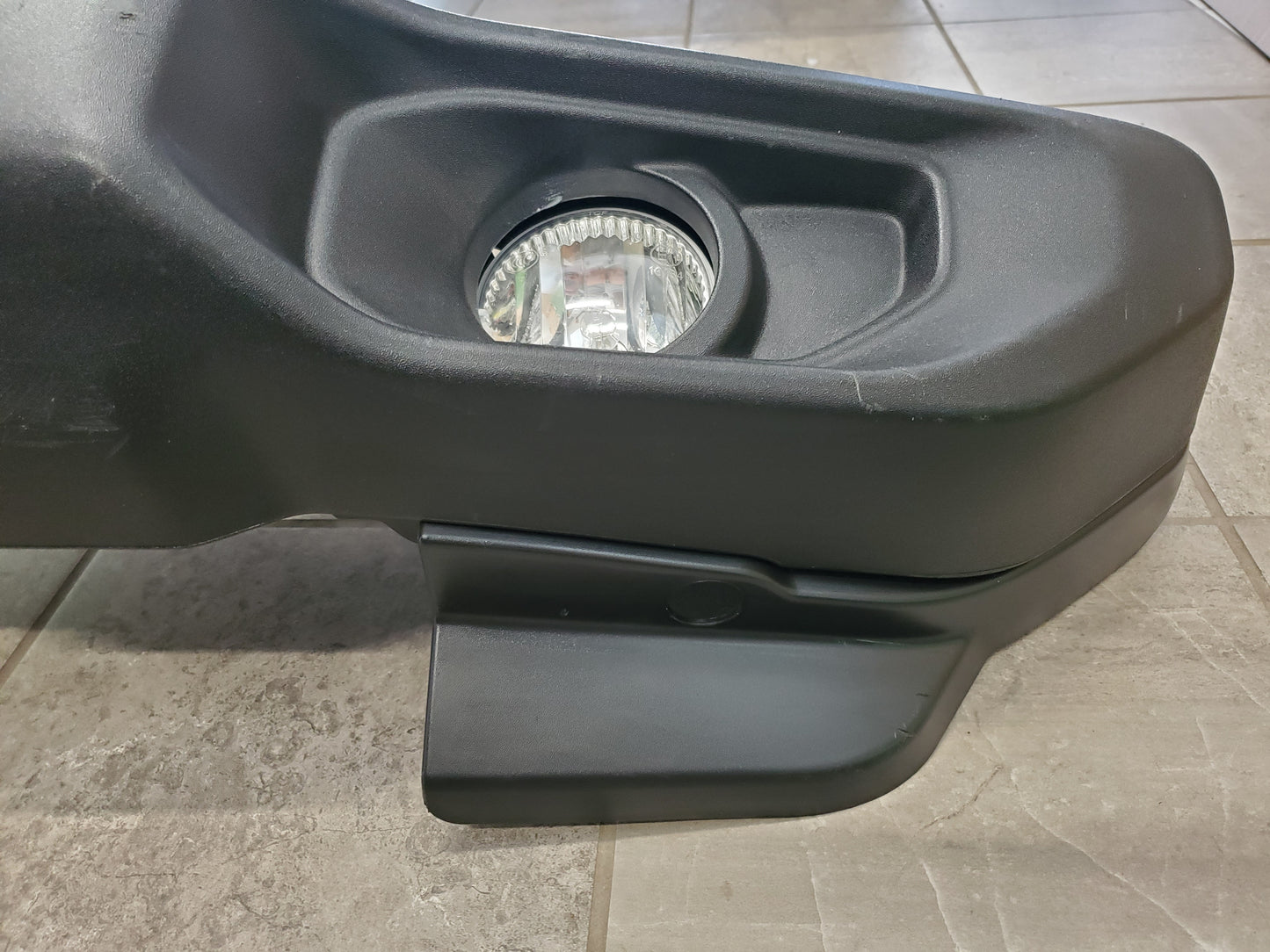 2018-2025 Jeep Wrangler JL Gladiator JT Sport Front Bumper With Halogen Fog Lights, Tow Hooks