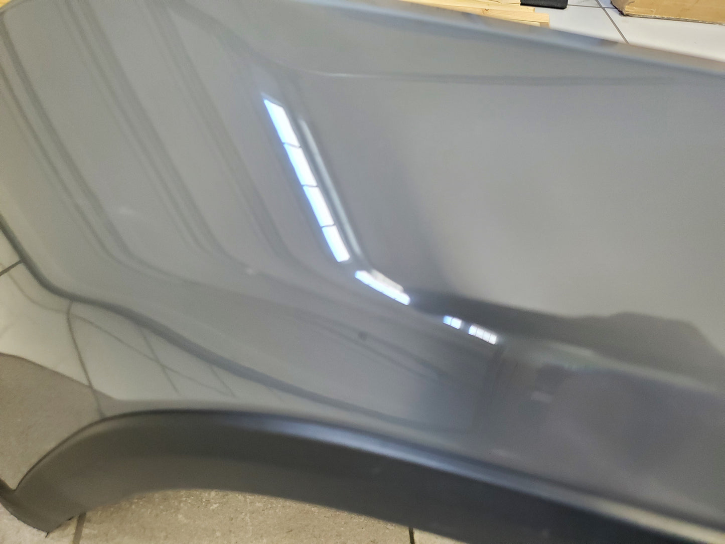 2020-2025 Jeep Gladiator JT Sahara Fender Flares Rear Right Passenger Side Sting Gray