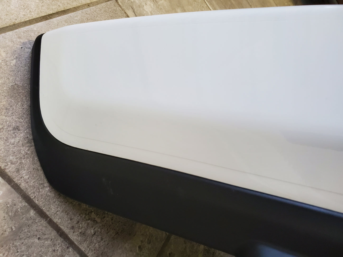 2020-2025 Jeep Gladiator JT Sport Fender Flares Rear Left Drivers Side Bright White Wide Trim