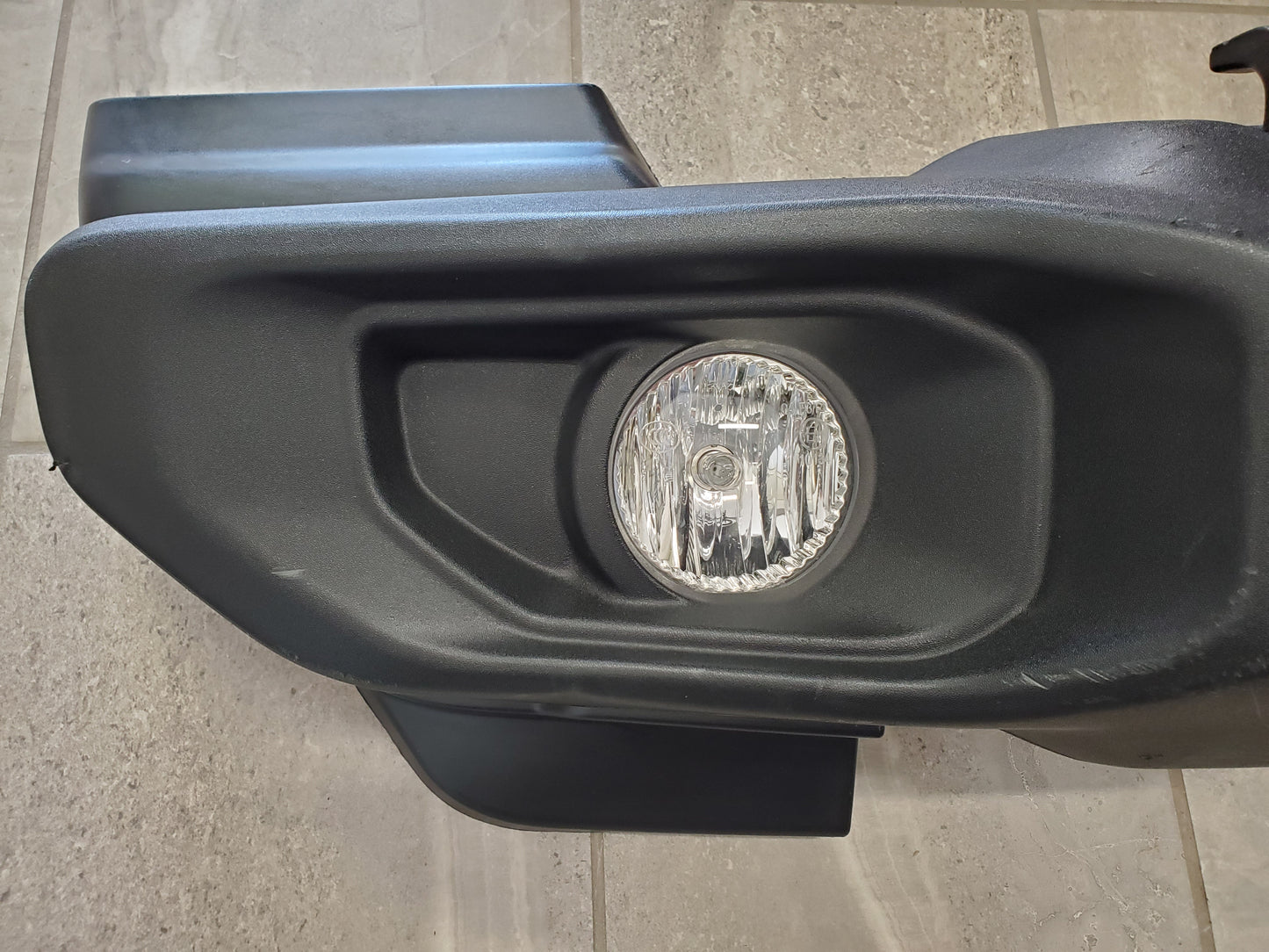 2018-2025 Jeep Wrangler JL Gladiator JT Sport Front Bumper With Halogen Fog Lights, Tow Hooks