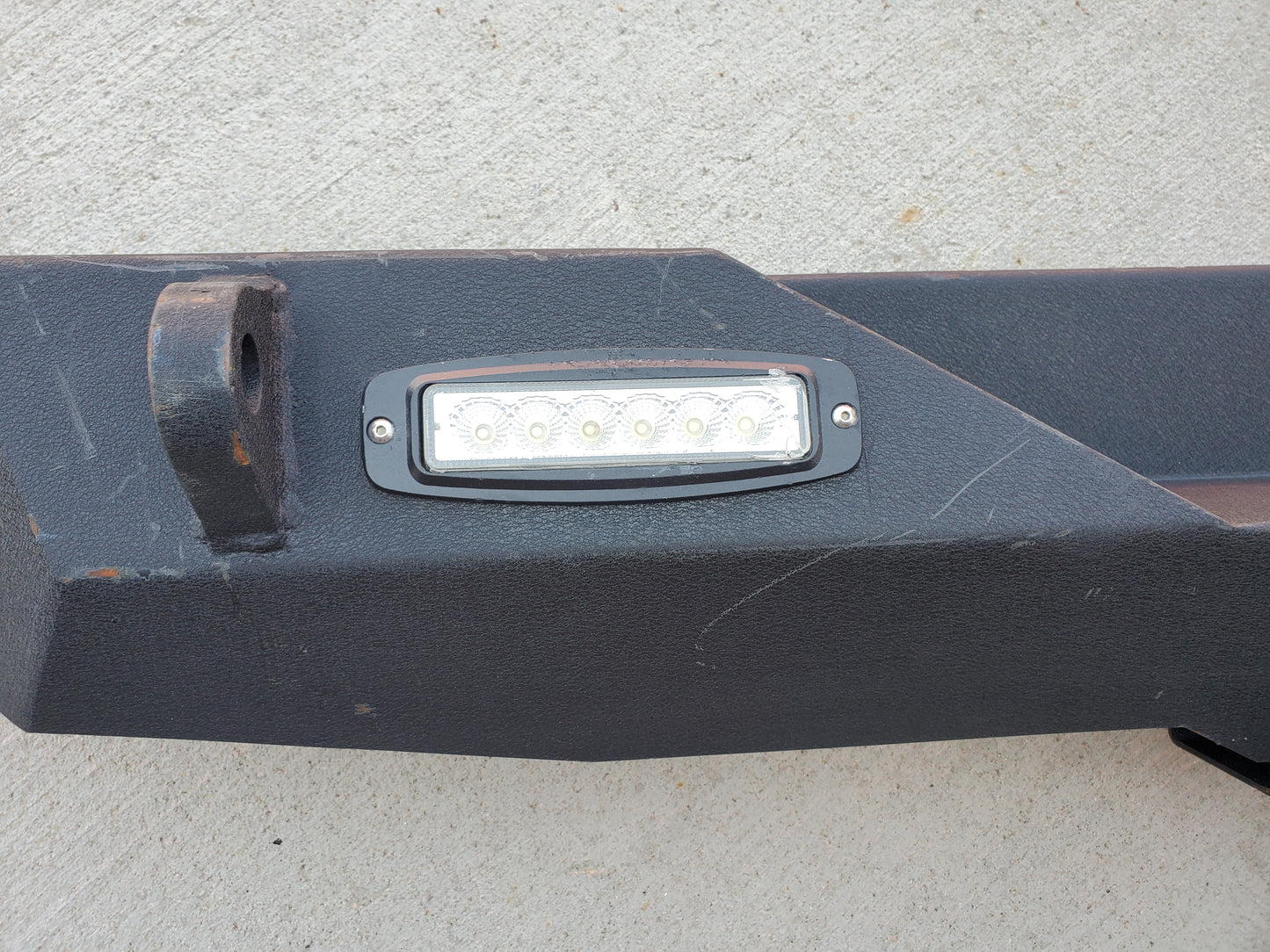 2018-2025 Jeep Wrangler JL Steel Rear Bumper with Trailer Hitch and Lights Vijay