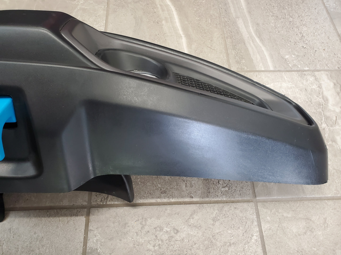 2018-2025 Jeep Wrangler JL Gladiator JT 4Xe Front Bumper With LED Fog Lights, Blue Tow Hooks