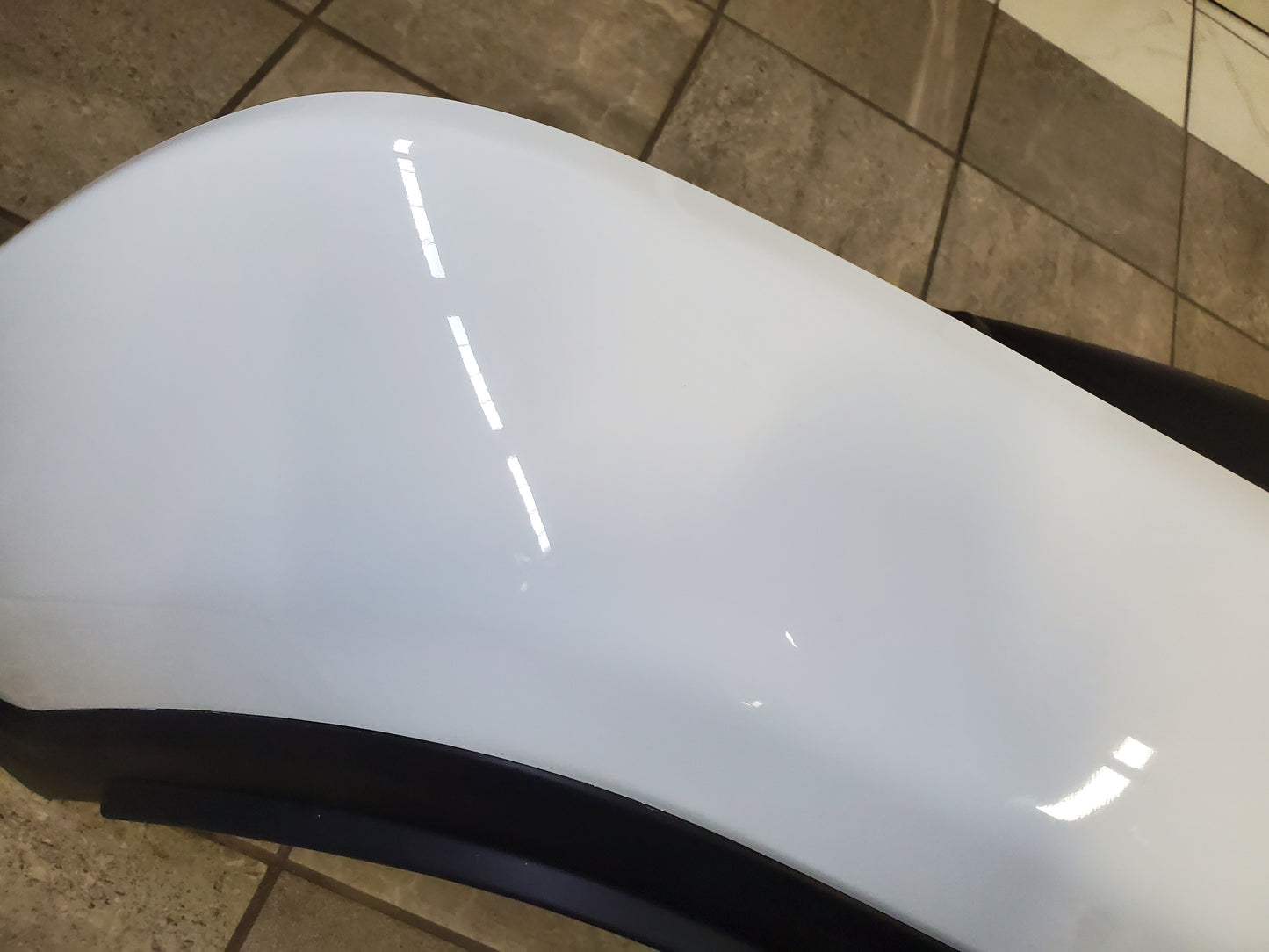 2020-2025 Jeep Gladiator JT Sport Fender Flares Rear Right Passenger Side Bright White Wide Trim