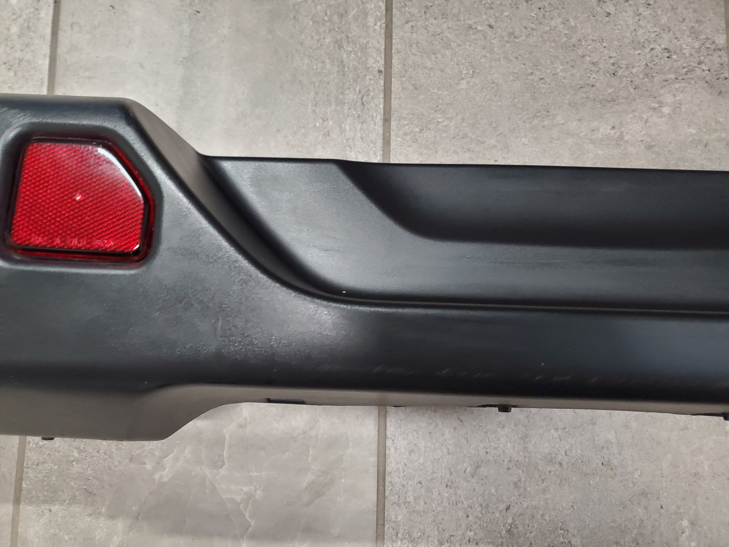 2018-2025 Jeep Wrangler JL Rubicon Rear Bumper OEM Without End Caps