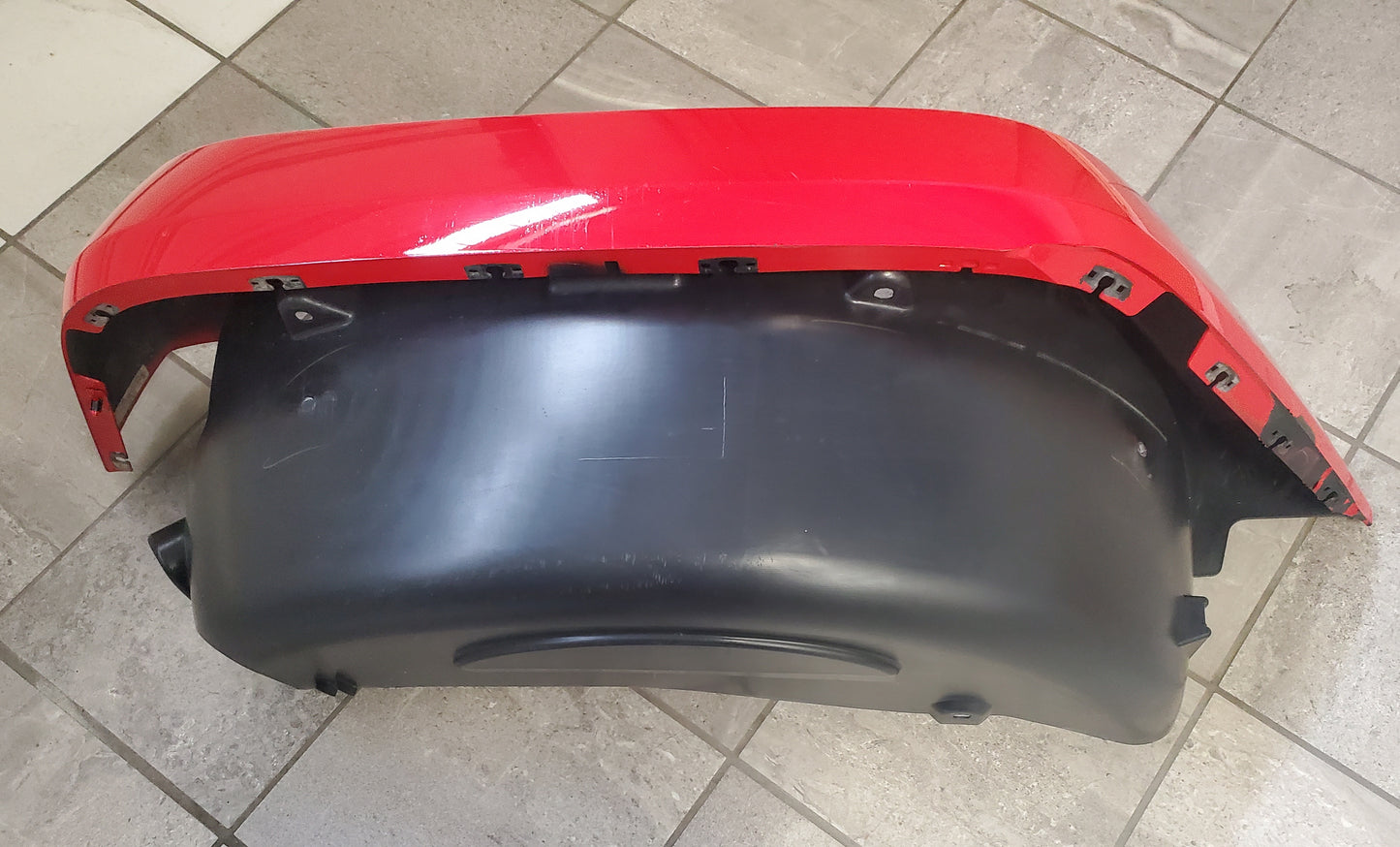 2007-2018 Jeep Wrangler JK Fender Flares OEM Rear Left Driver's Side Firecracker Red