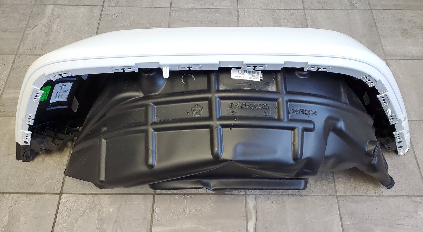 2020-2025 Jeep Gladiator JT Sport Fender Flares Rear Left Drivers Side Bright White Wide Trim