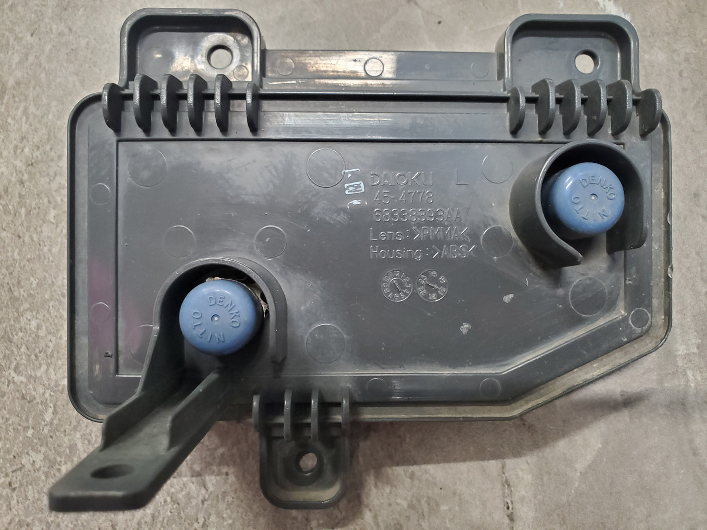 2020-2025 Jeep Gladiator JT Rear Bumper Reflector OEM Left Driver's Side 68338393AA