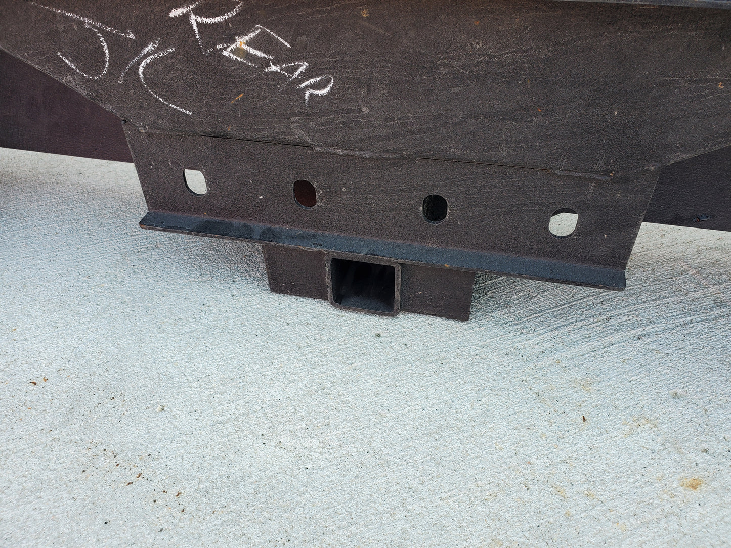 2018-2025 Jeep Wrangler JL Steel Rear Bumper with Trailer Hitch Nilight