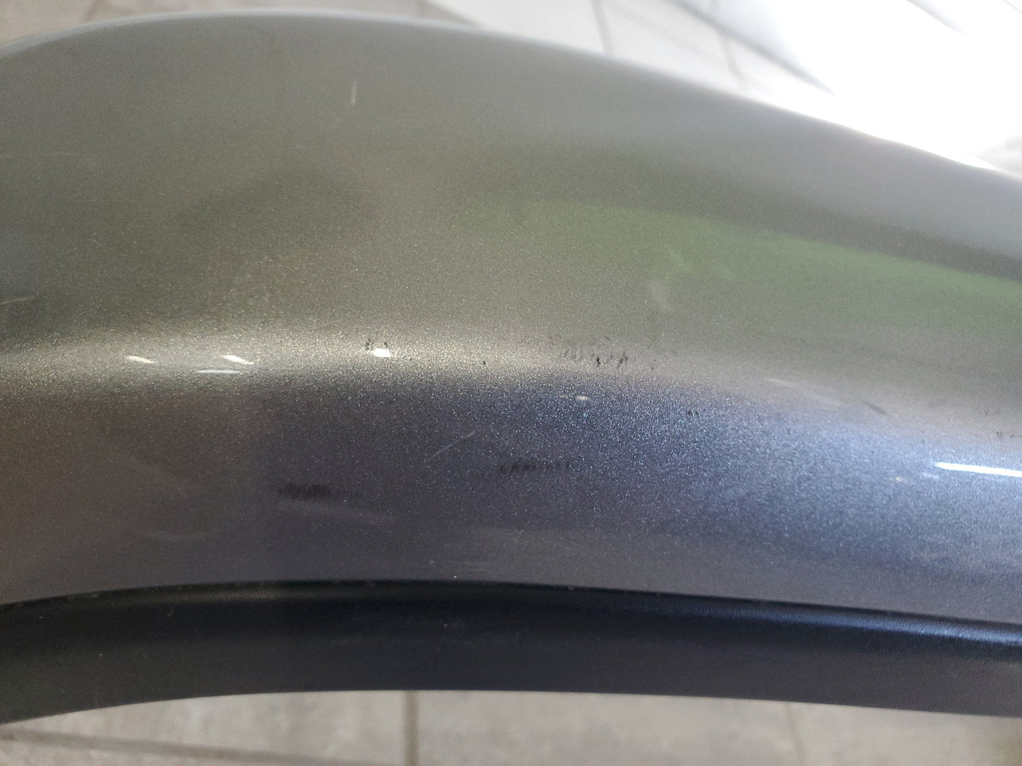 2018-2025 Jeep Wrangler JL Rubicon Rear Right Passenger Side Fender Flare Silver Metallic