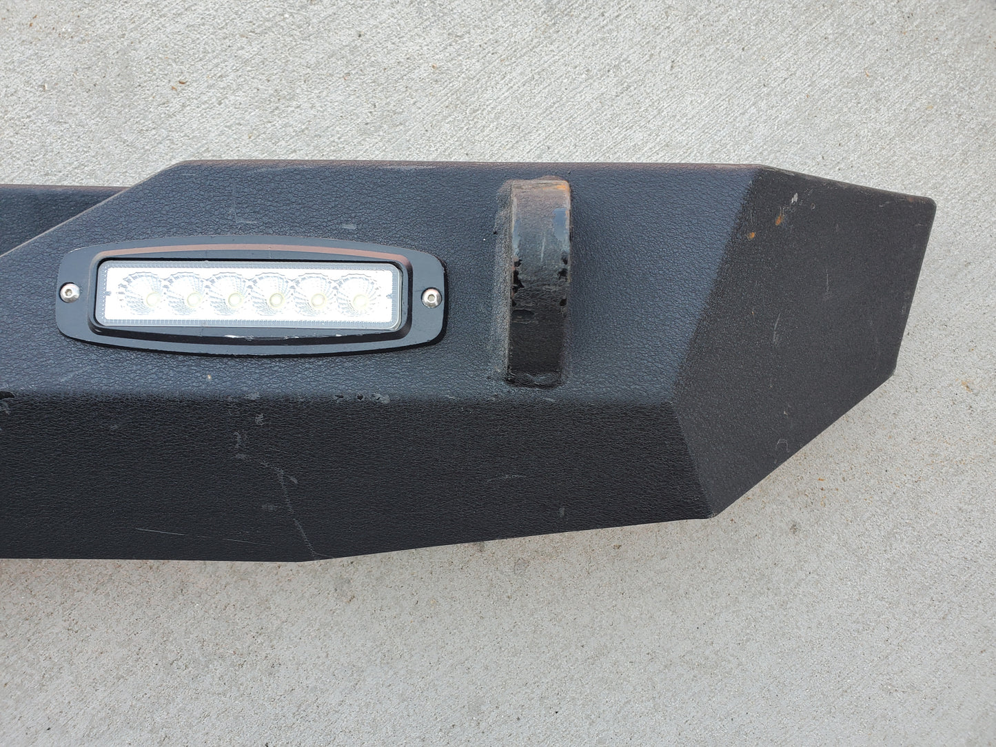 2018-2025 Jeep Wrangler JL Steel Rear Bumper with Trailer Hitch and Lights Vijay