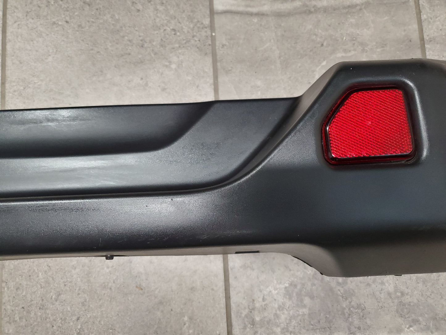 2018-2025 Jeep Wrangler JL Rubicon Rear Bumper OEM Without End Caps