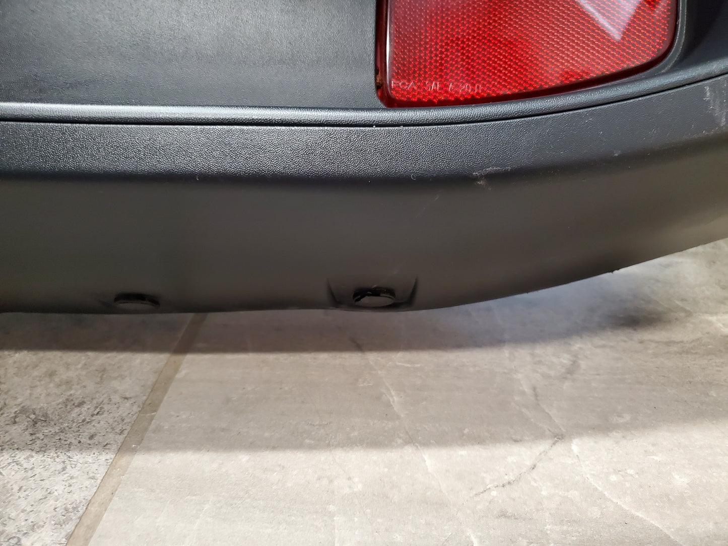 2020-2025 Jeep Gladiator JT Sport Rear Bumper OEM Without Sensor Holes
