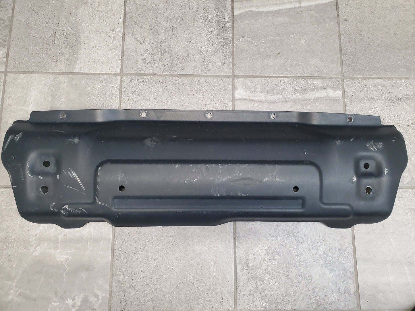 2018-2025 Jeep Wrangler JL Gladiator JT Steel Front Bumper Skid Plate OEM 68293984AB