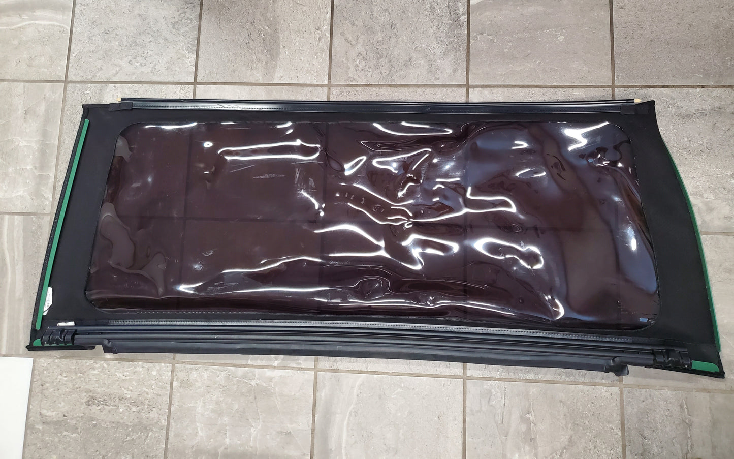 2018-2025 Jeep Wrangler JL Rear Soft Top Window in Black Twill 5VP84FX9AI