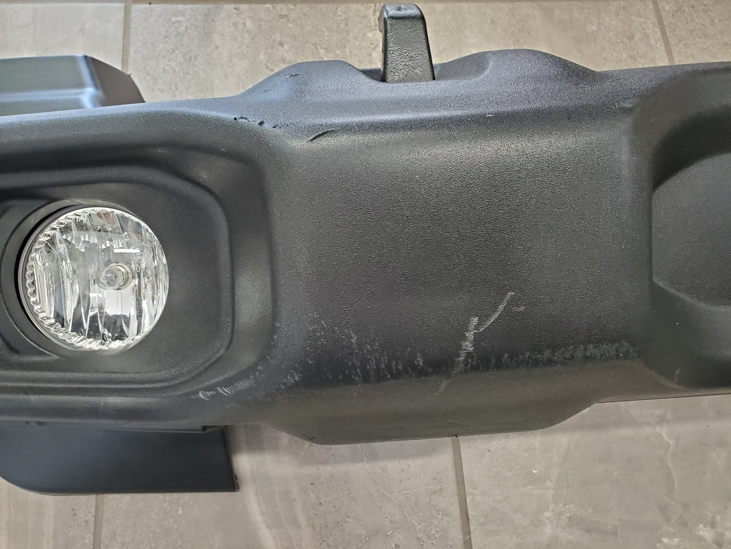 2018-2025 Jeep Wrangler JL Gladiator JT Sport Front Bumper With Halogen Fog Lights, Tow Hooks