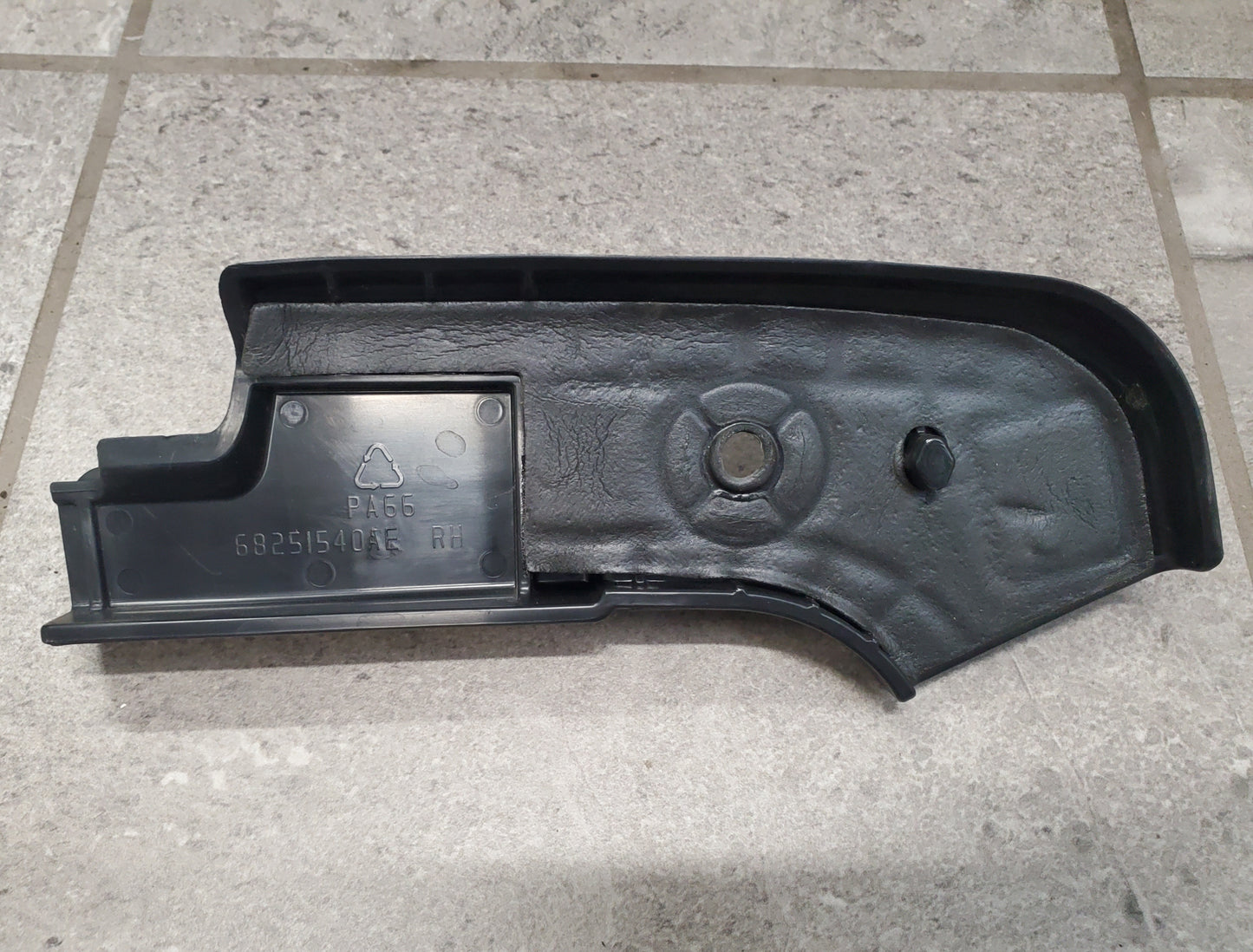 2018-2025 Jeep Wrangler JL Soft Top Tailgate Bar Retainer Right Passenger Side 68251540AE
