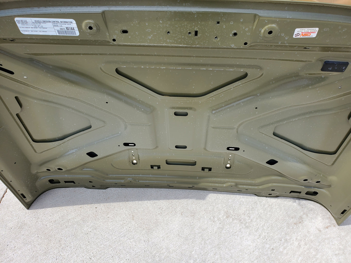 2018-2025 Jeep Wrangler JL Gladiator JT Hood in 41