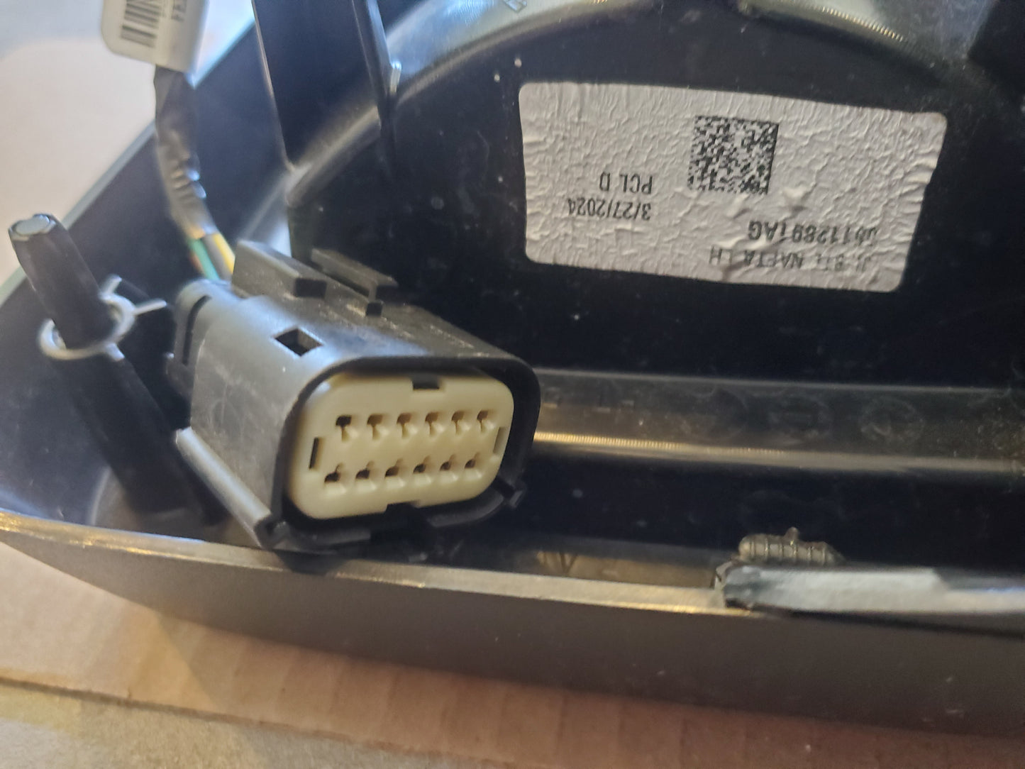 2018-2026 Jeep Wrangler JL Halogen Tail Light Driver Side OEM 55112891AG