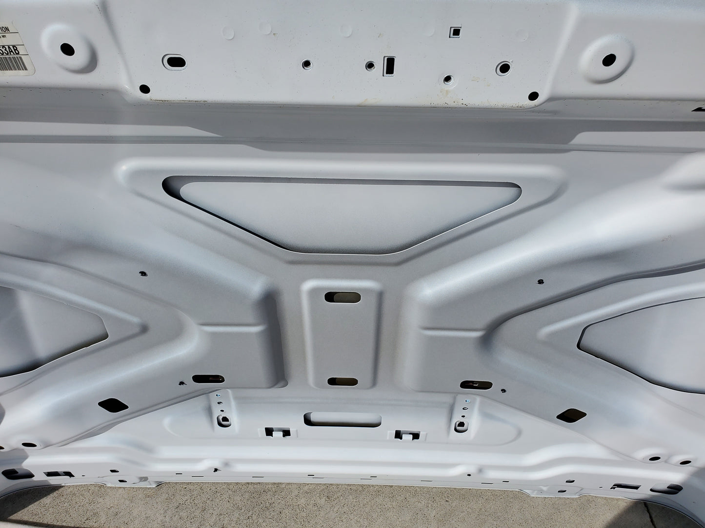 2018-2025 Jeep Wrangler JL Gladiator JT Hood in Bright White