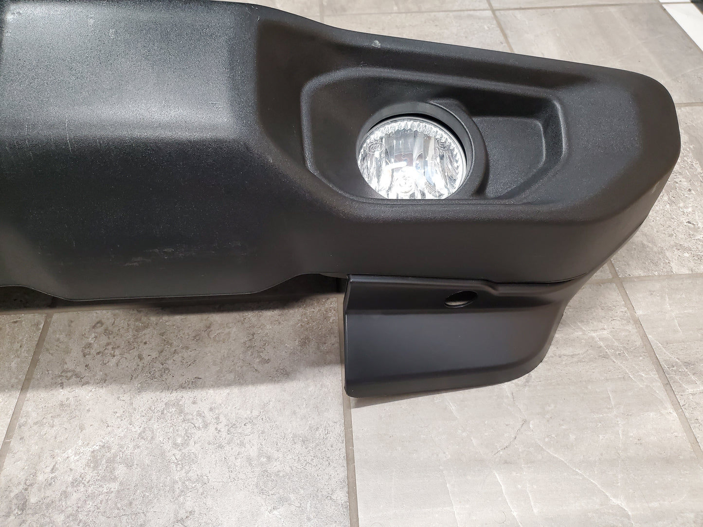2018-2025 Jeep Wrangler JL Gladiator JT Sport Front Bumper With Halogen Fog Lights, Tow Hooks