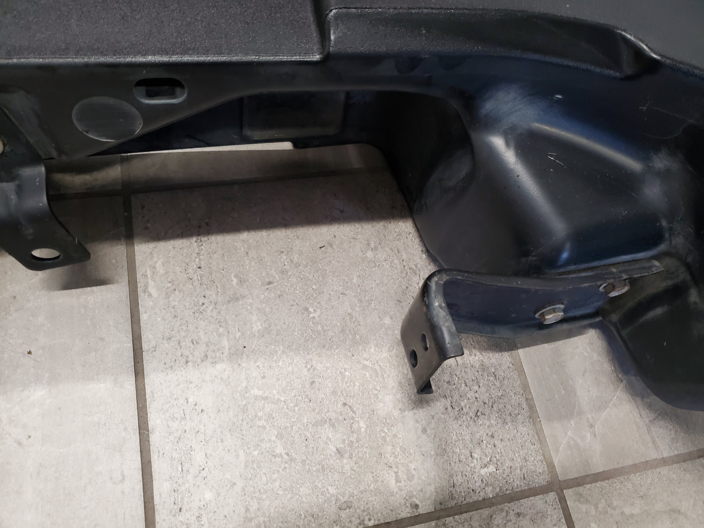 2007-2018 Jeep Wrangler JK Rear Bumper OEM 1BD22RXFAE With Brackets
