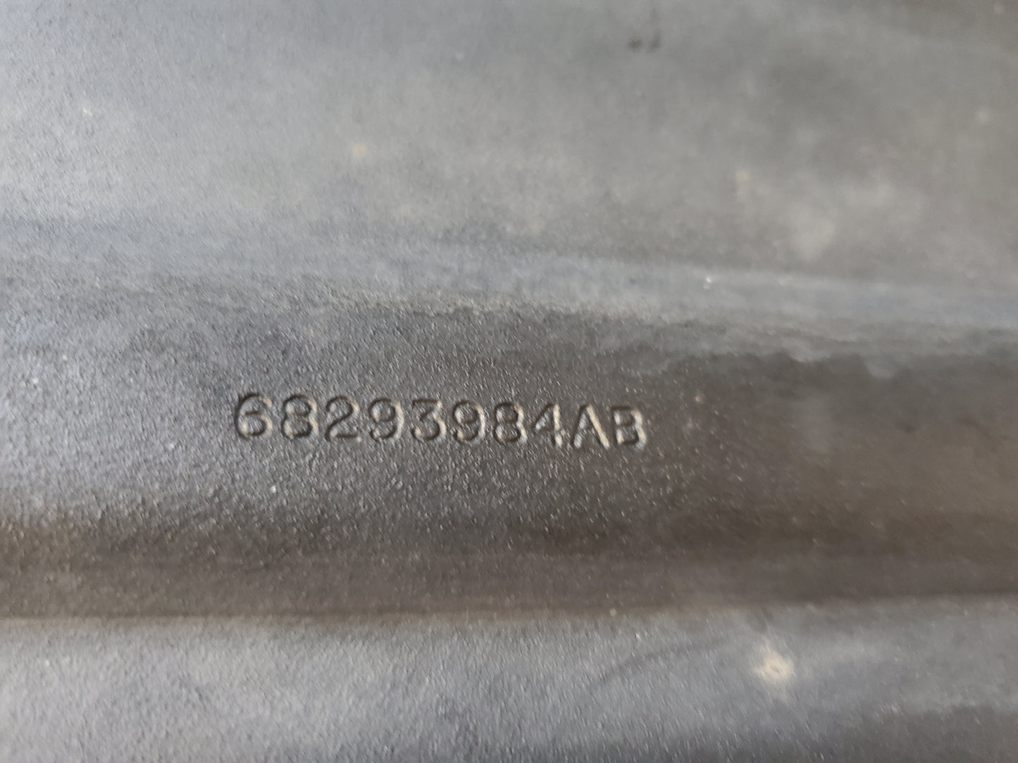 2018-2025 Jeep Wrangler JL Gladiator JT Steel Front Bumper Skid Plate OEM 68293984AB