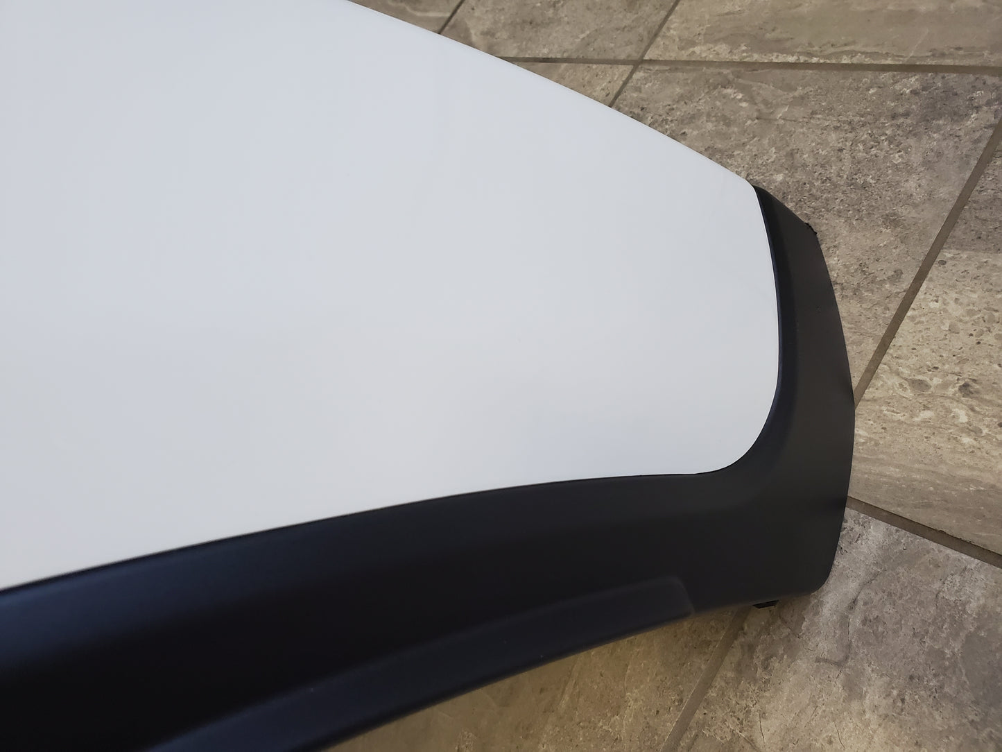 2020-2025 Jeep Gladiator JT Sport Fender Flares Rear Left Drivers Side Bright White Wide Trim