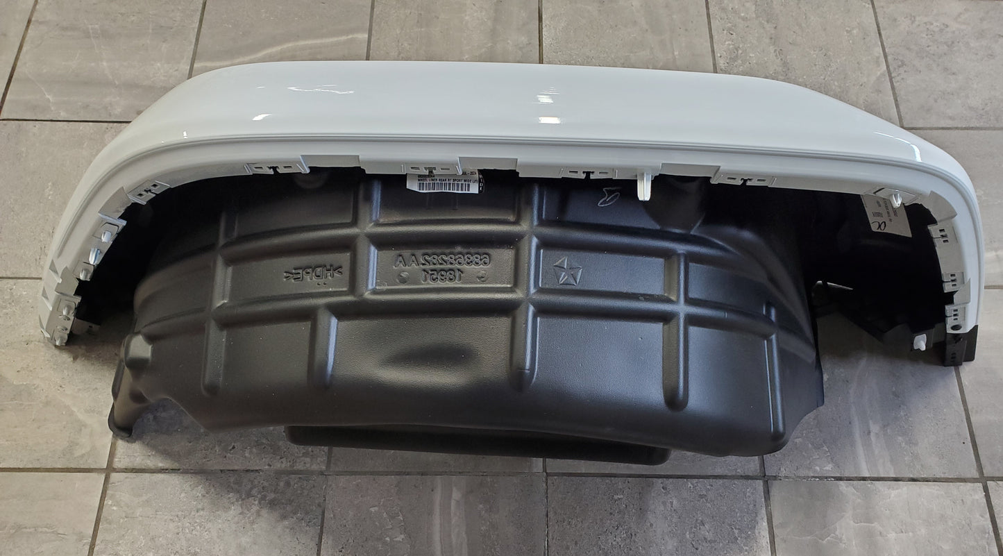 2020-2025 Jeep Gladiator JT Sport Fender Flares Rear Right Passenger Side Bright White Wide Trim