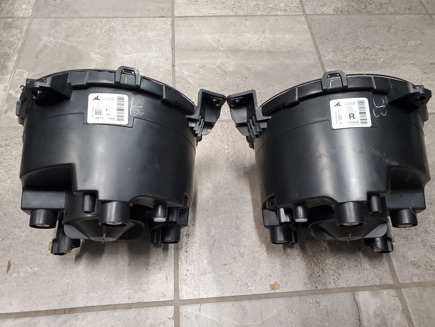 2018-2025 Jeep Wrangler JL Gladiator JT Headlights OEM Left & Right Side 55112872AG & 55112873AG
