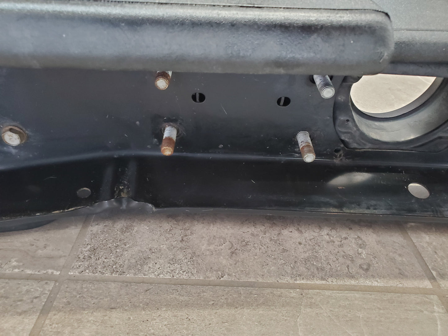 2007-2018 Jeep Wrangler JK Front Bumper OEM Textured Black