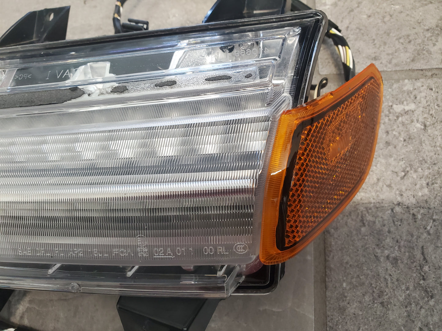 2018-2024 Jeep Wrangler JL Gladiator JT Fender Flares LED DRL Running Light Left 55112885AF