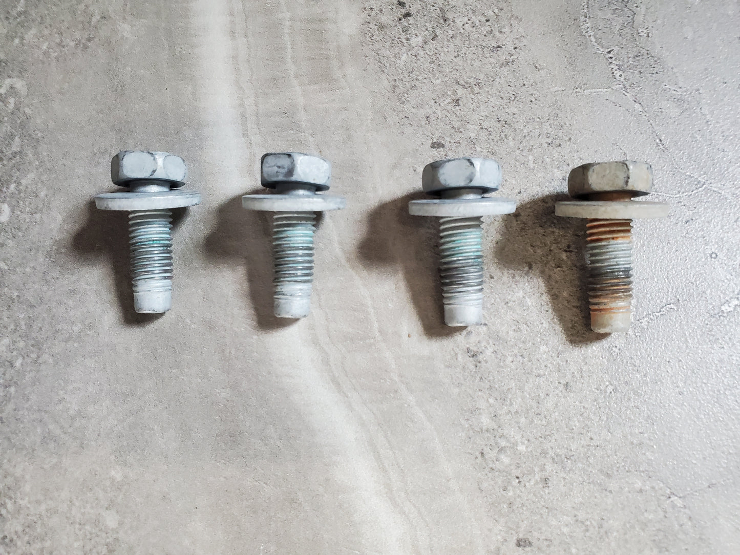 2007-2025 Jeep Wrangler JK Wrangler JL Rear Bumper Bolts OEM