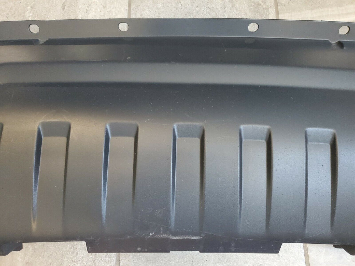 2018-2025 Jeep Wrangler JL Gladiator JT Front bumper Lower Air Dam Skid Plate OEM 6BU42RXFAC