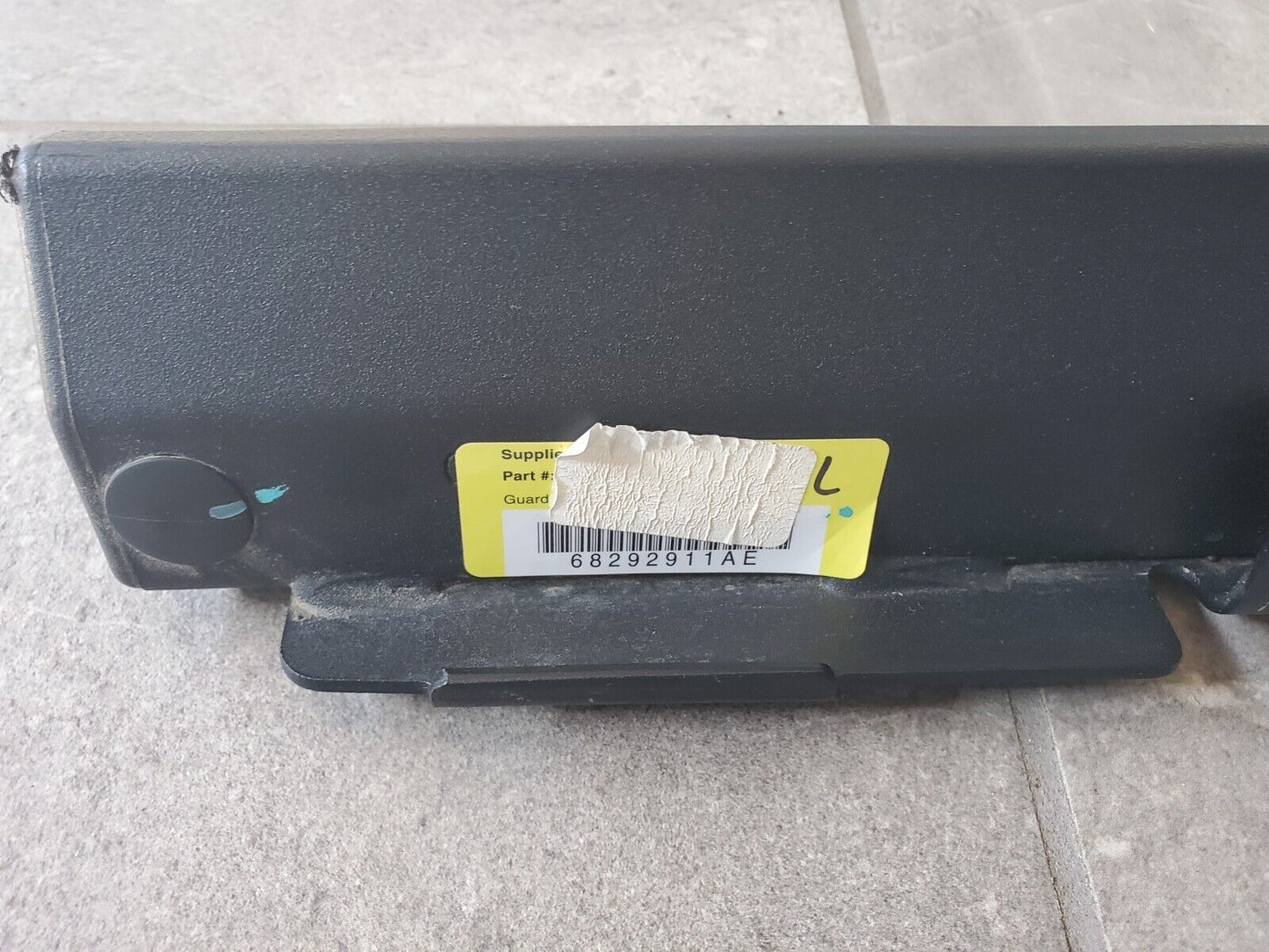 2018-2025 Jeep Wrangler JL Rubicon Sahara Factory OEM 4-Door Rock Rails Left