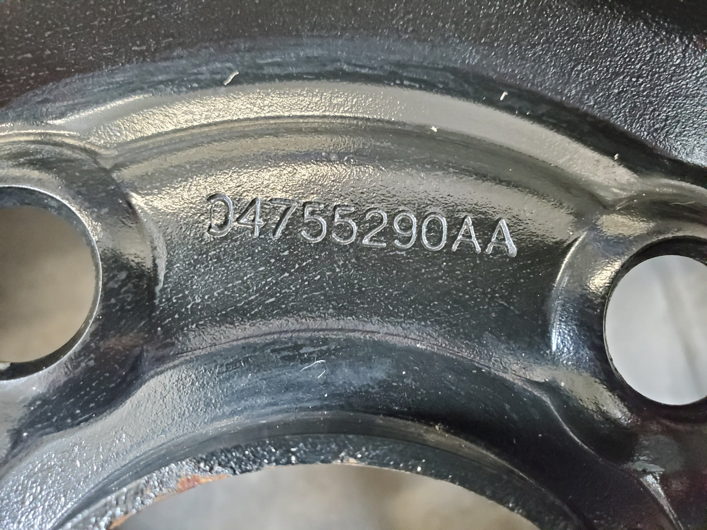 2020-2025 Jeep Gladiator JT Spare Steel Wheel OEM 04755290AA