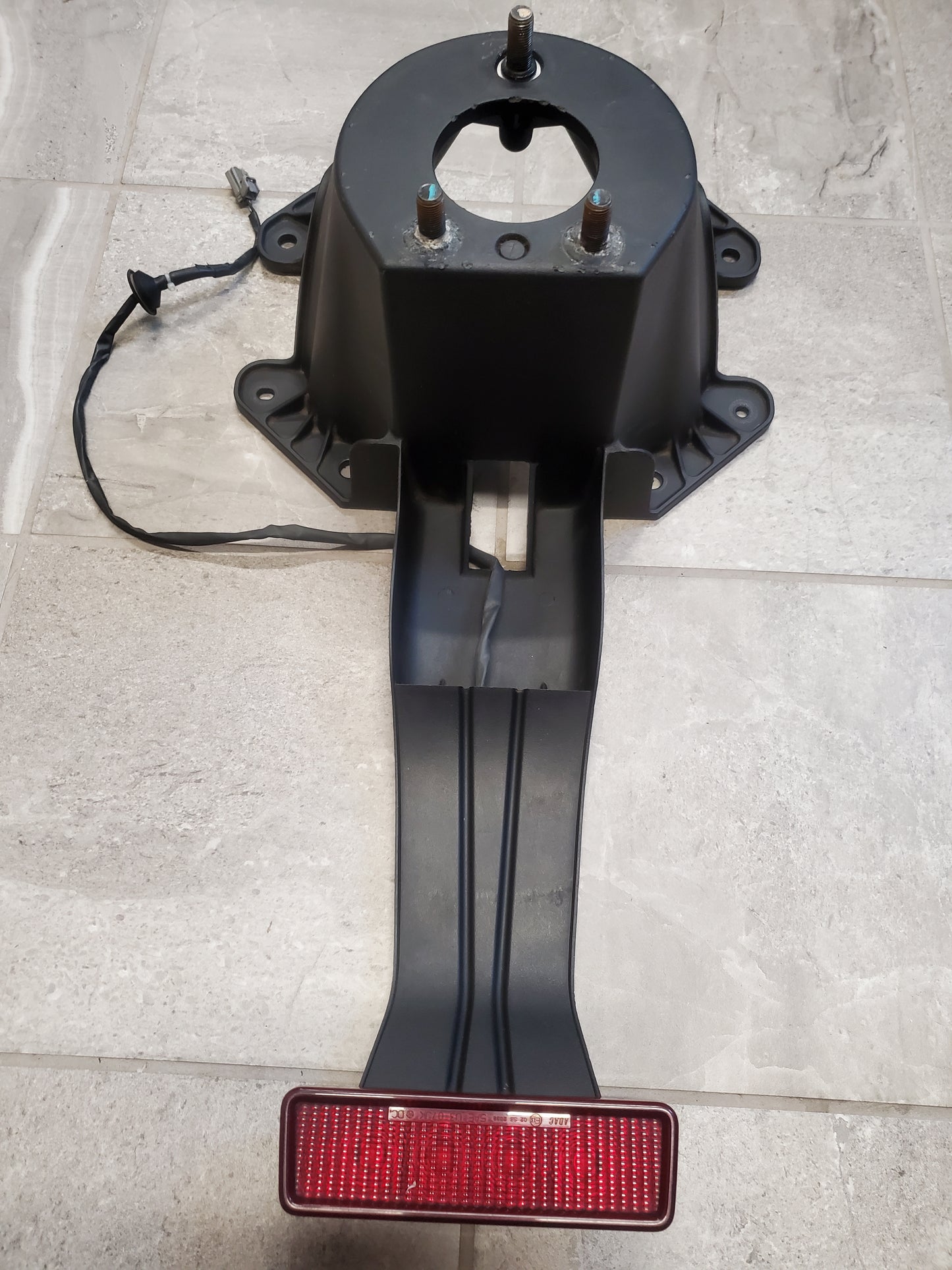 2007-2018 Jeep Wrangler JK Spare Tire Carrier OEM With Brake Light, Harness